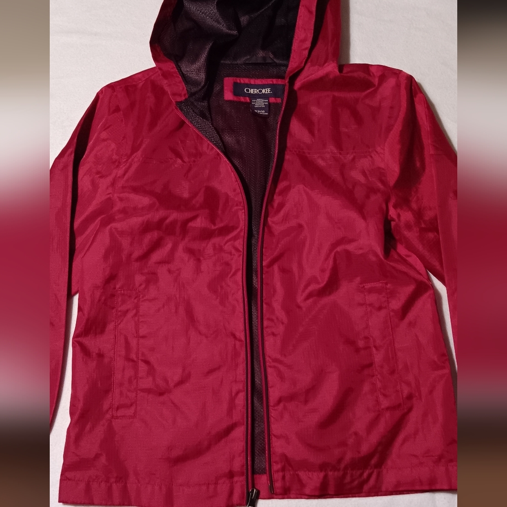 Red Kids Raincoat